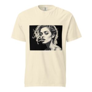Heavyweight Tee - Femme Fatale (Black White Edition)